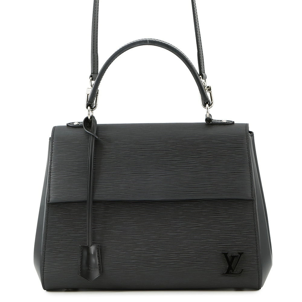 Louis Vuitton Epi Cluny Handbag Shoulder Bag Black